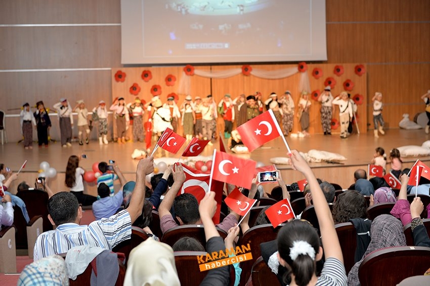 Karaman'da Minikler Okuma Bayramında Hünerlerini Sergiledi 40