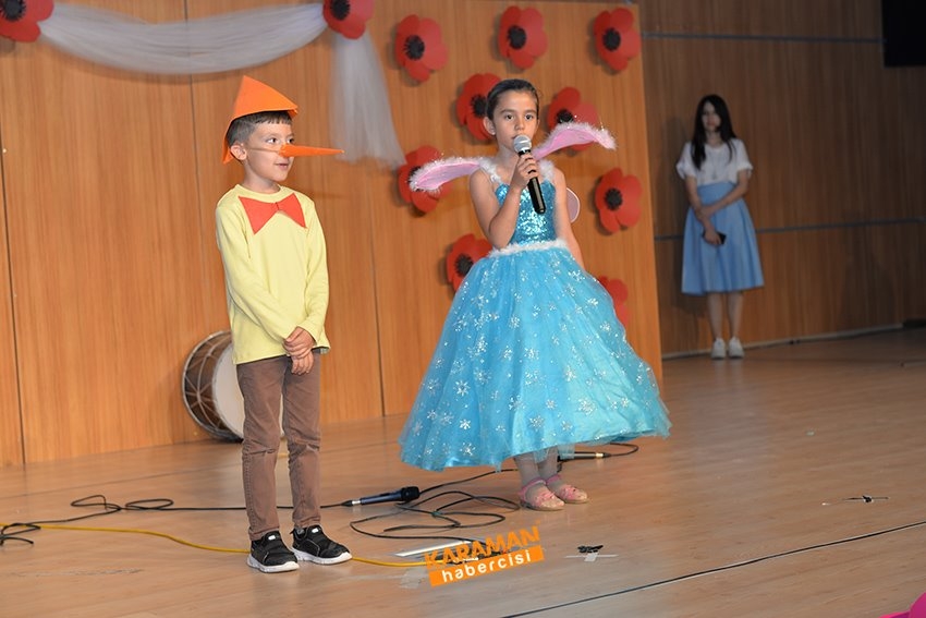 Karaman'da Minikler Okuma Bayramında Hünerlerini Sergiledi 5