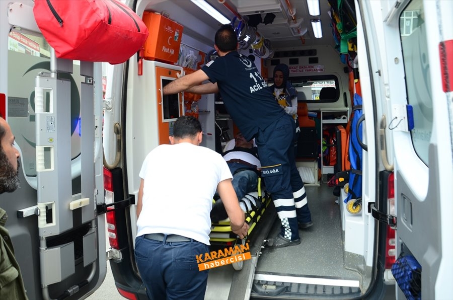 Karaman'da Yangın Paniği 1