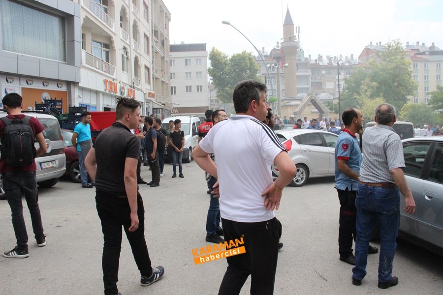 Karaman'da Yangın Paniği 14