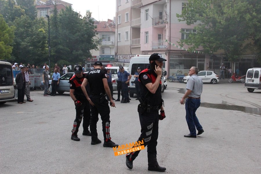 Karaman'da Yangın Paniği 15