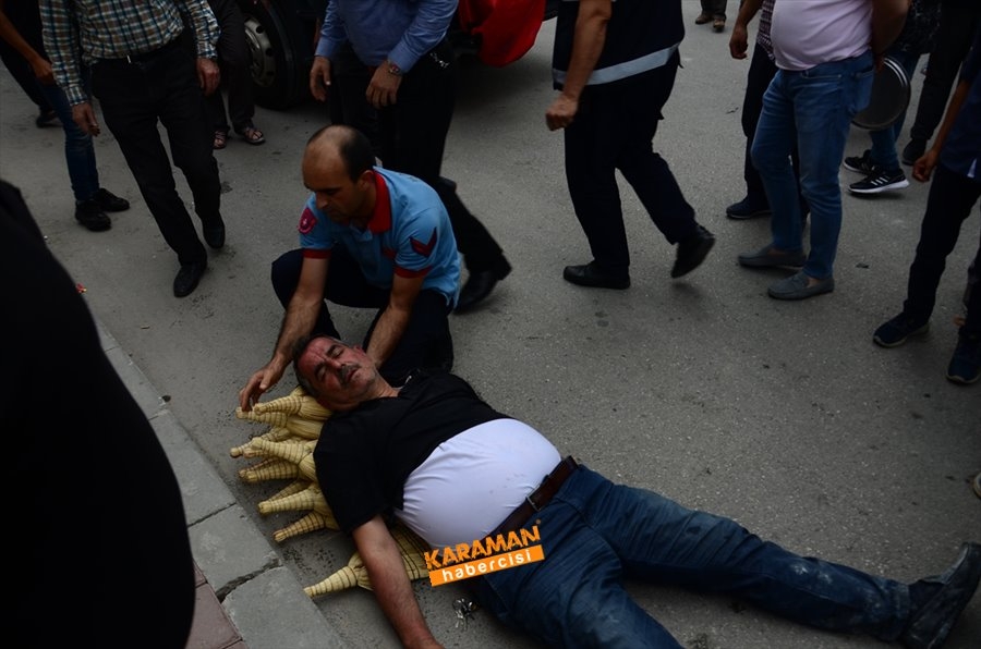 Karaman'da Yangın Paniği 2