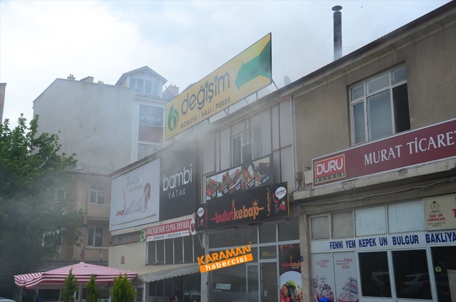 Karaman'da Yangın Paniği 4