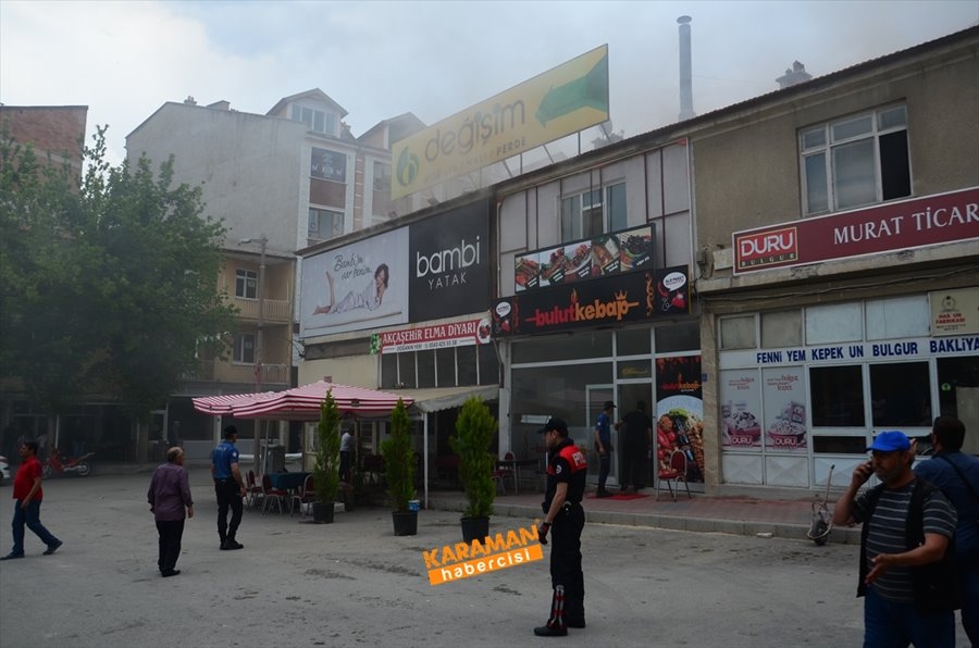 Karaman'da Yangın Paniği 5