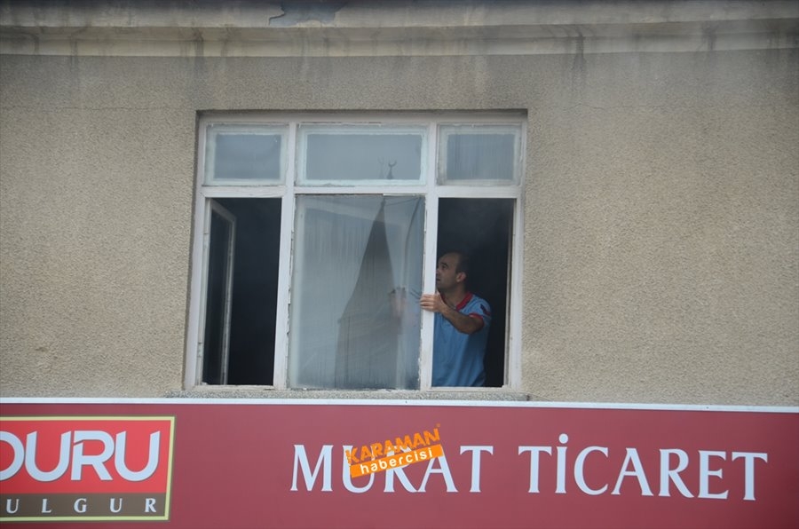 Karaman'da Yangın Paniği 6