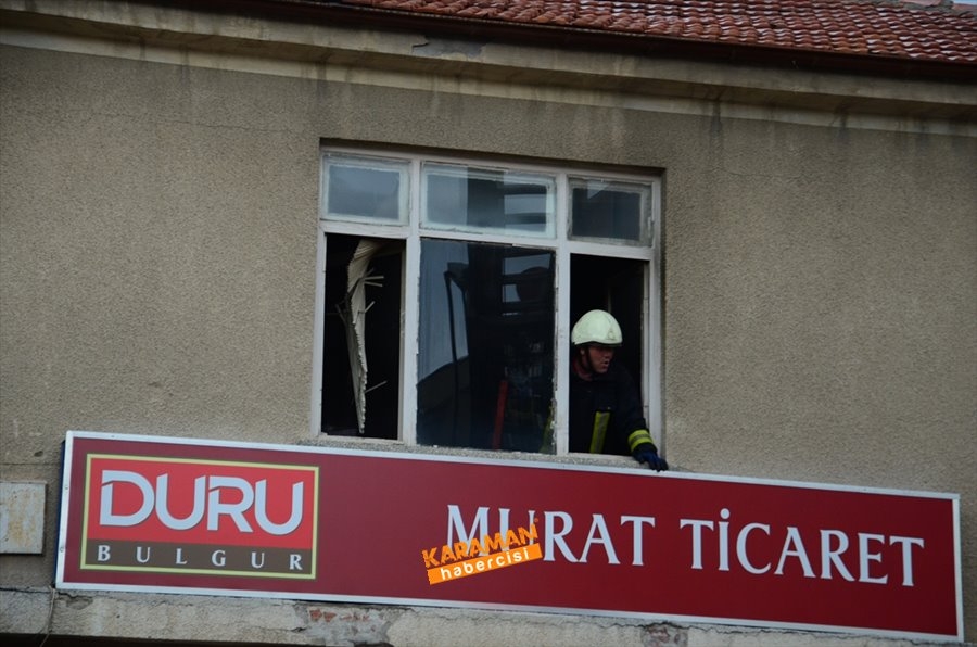 Karaman'da Yangın Paniği 8