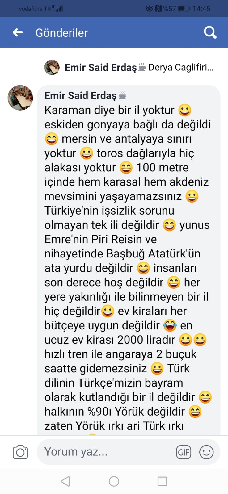 Memleketim Karamanı Seviyorum, Yanlış Anlaşıldım 1