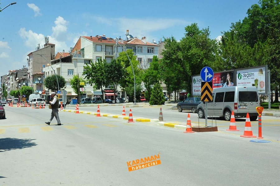 Mut Caddesi Üzerinde Trafik Rahatlatma Çalışmaları 8