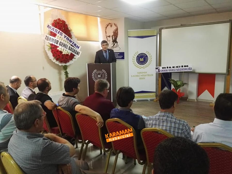 Karaman SMMMO Yeni Dönem Yönetimi Belli Oldu 1