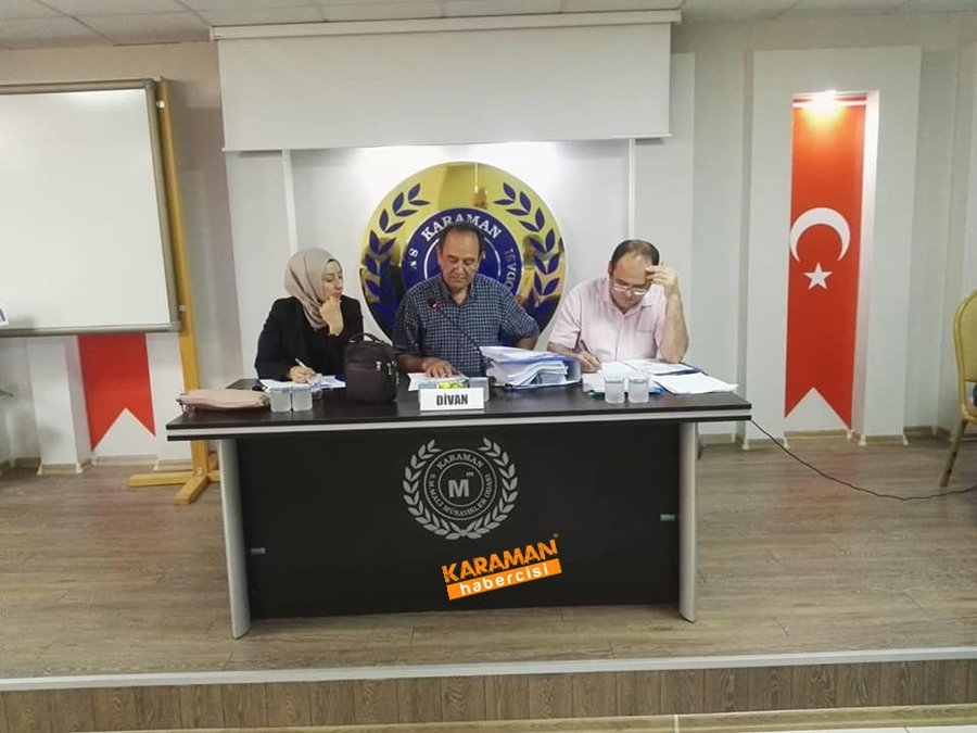Karaman SMMMO Yeni Dönem Yönetimi Belli Oldu 4