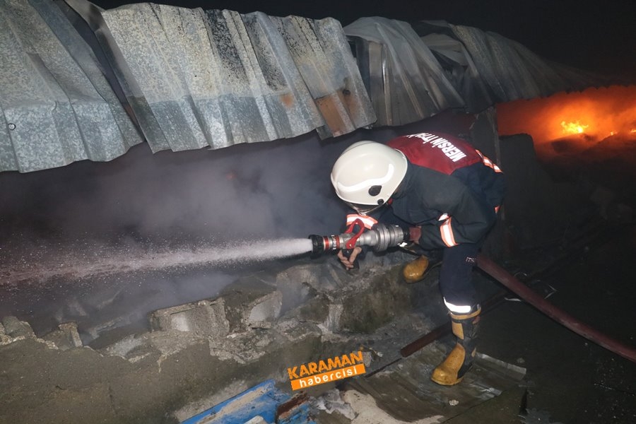 Mersin Tarsus'da Bisiklet Fabrikasında Yangın Çıktı 11