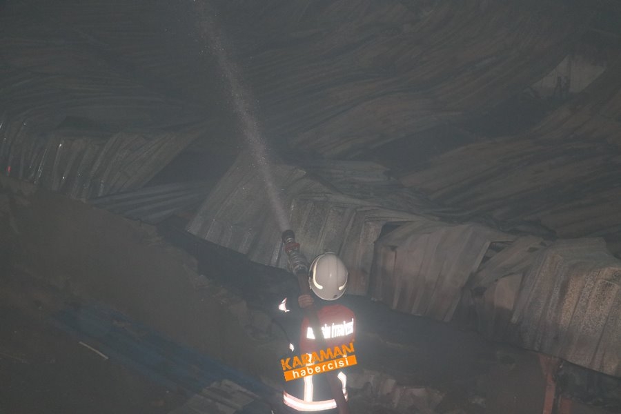 Mersin Tarsus'da Bisiklet Fabrikasında Yangın Çıktı 12