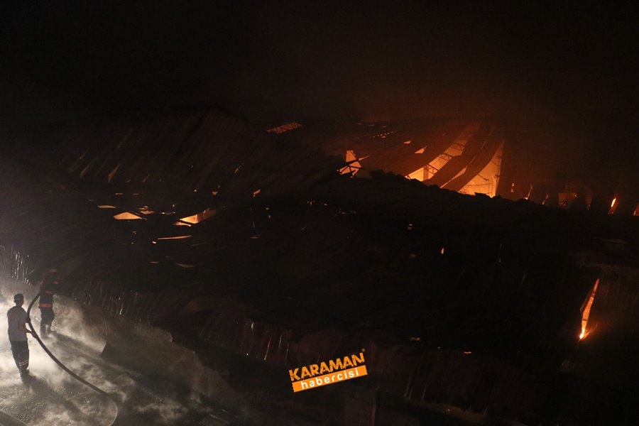 Mersin Tarsus'da Bisiklet Fabrikasında Yangın Çıktı 13