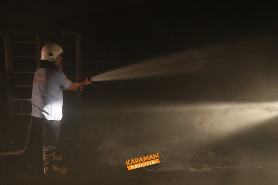 Mersin Tarsus'da Bisiklet Fabrikasında Yangın Çıktı 14