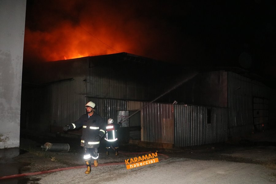Mersin Tarsus'da Bisiklet Fabrikasında Yangın Çıktı 2