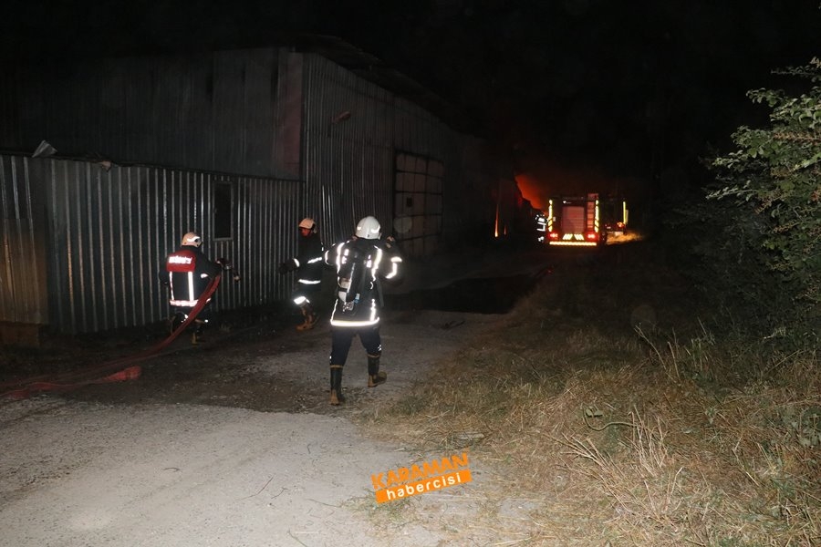 Mersin Tarsus'da Bisiklet Fabrikasında Yangın Çıktı 3