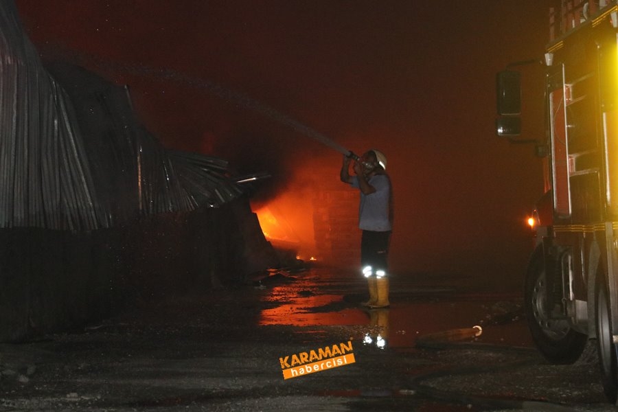 Mersin Tarsus'da Bisiklet Fabrikasında Yangın Çıktı 4