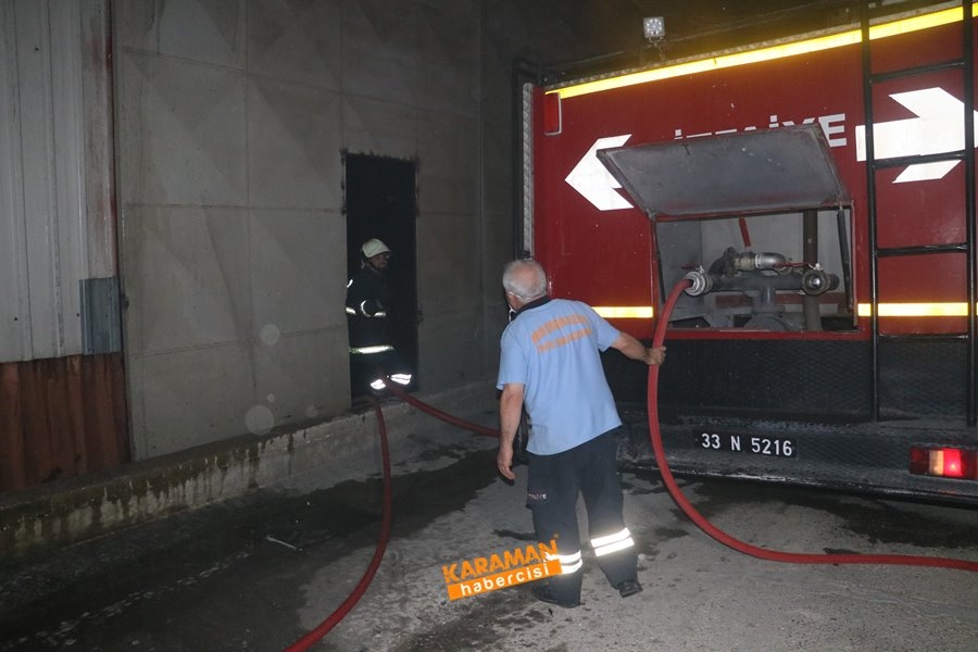 Mersin Tarsus'da Bisiklet Fabrikasında Yangın Çıktı 7
