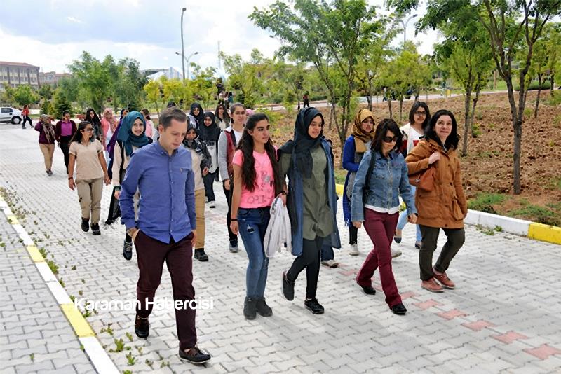 Nefise Sultan Meslek Lisesi Öğrencileri KMÜ'yü Ziyaret Etti 10