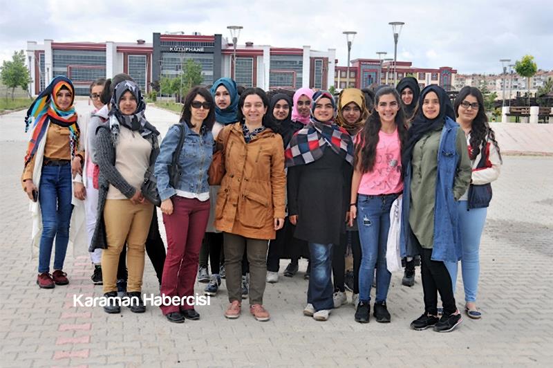 Nefise Sultan Meslek Lisesi Öğrencileri KMÜ'yü Ziyaret Etti 9