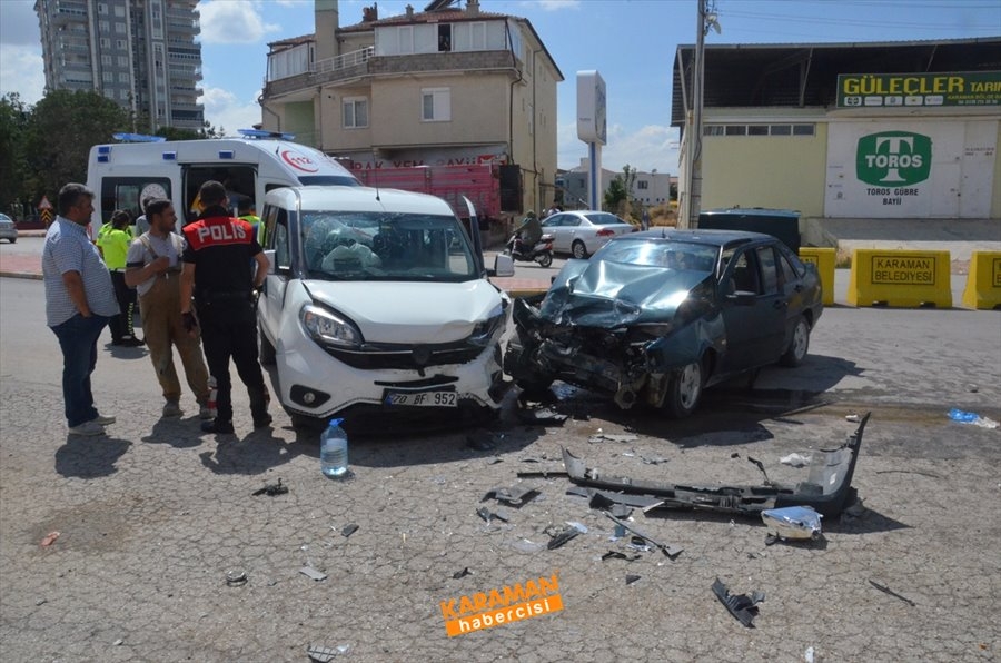 Karaman Larende Alt Geçit Trafik Kazası 1