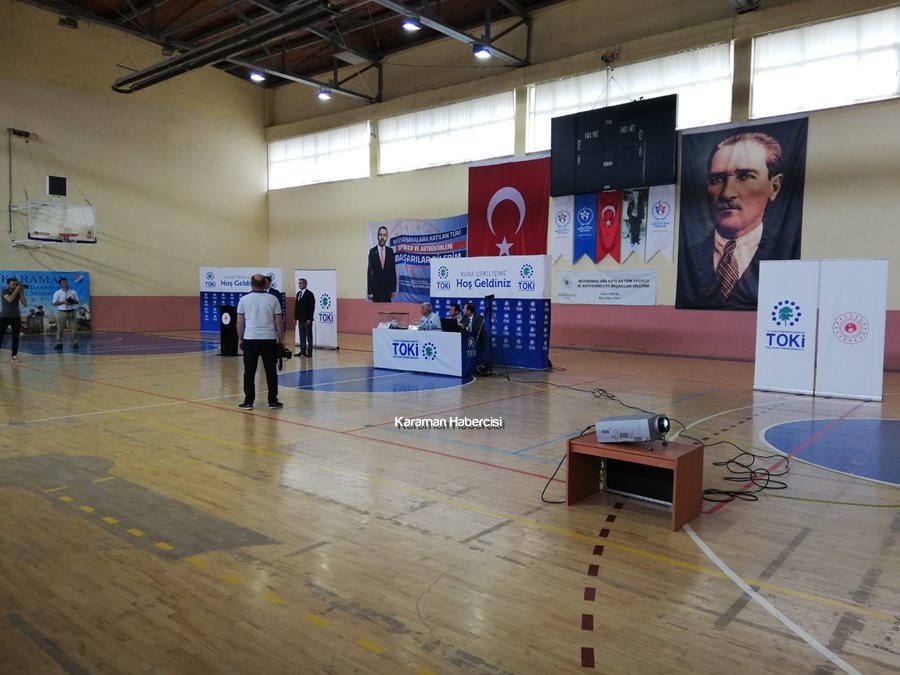 Karaman'da TOKİ Kura Çekilişi 1