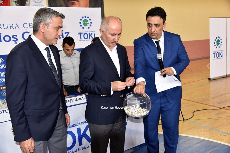 Karaman'da TOKİ Kura Çekilişi 16
