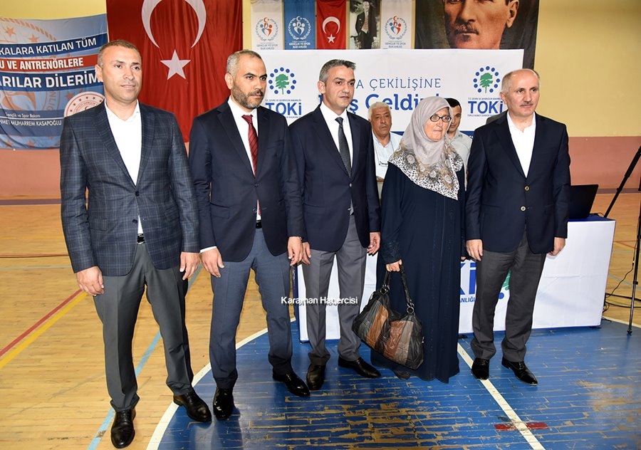 Karaman'da TOKİ Kura Çekilişi 17