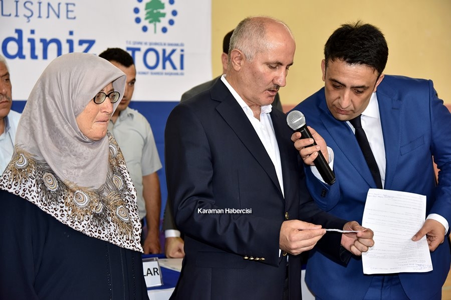 Karaman'da TOKİ Kura Çekilişi 18