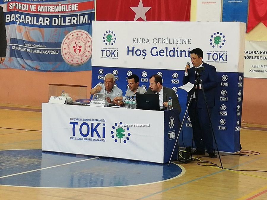 Karaman'da TOKİ Kura Çekilişi 4