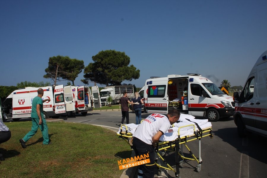 Antalya’da Trafik Kazası: 4’ü Turist 9 Yaralı 2