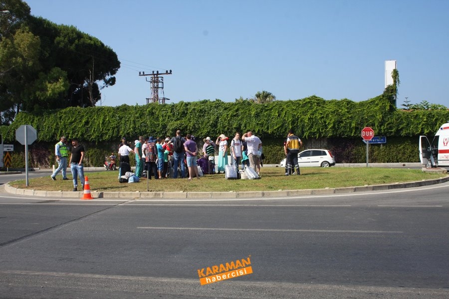 Antalya’da Trafik Kazası: 4’ü Turist 9 Yaralı 7