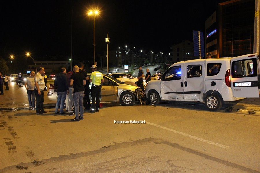 Karaman'da Vatandaşı Polise Çarpması da Durdurmadı 2