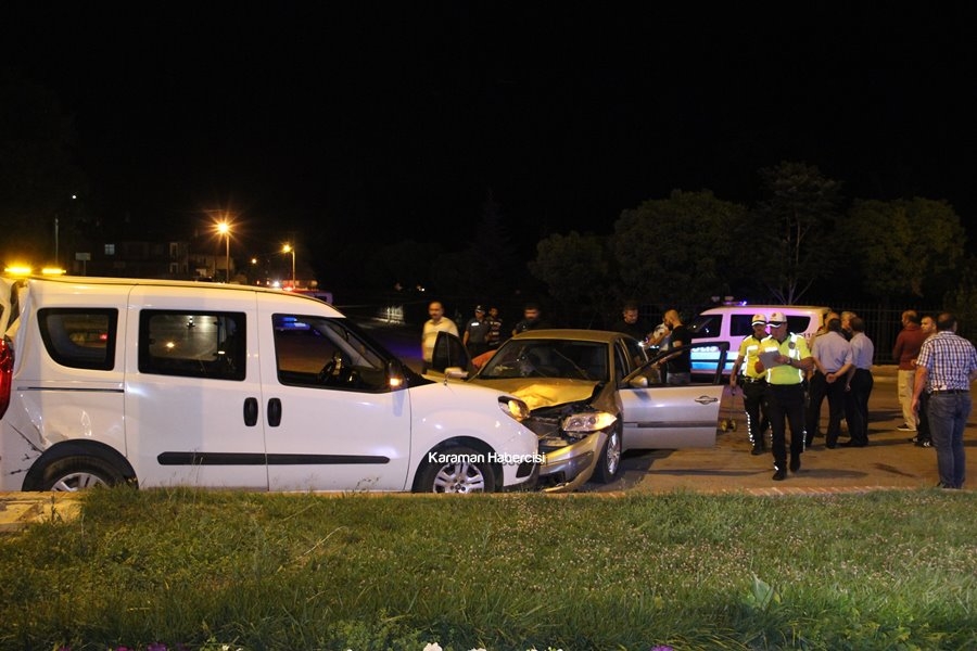 Karaman'da Vatandaşı Polise Çarpması da Durdurmadı 6