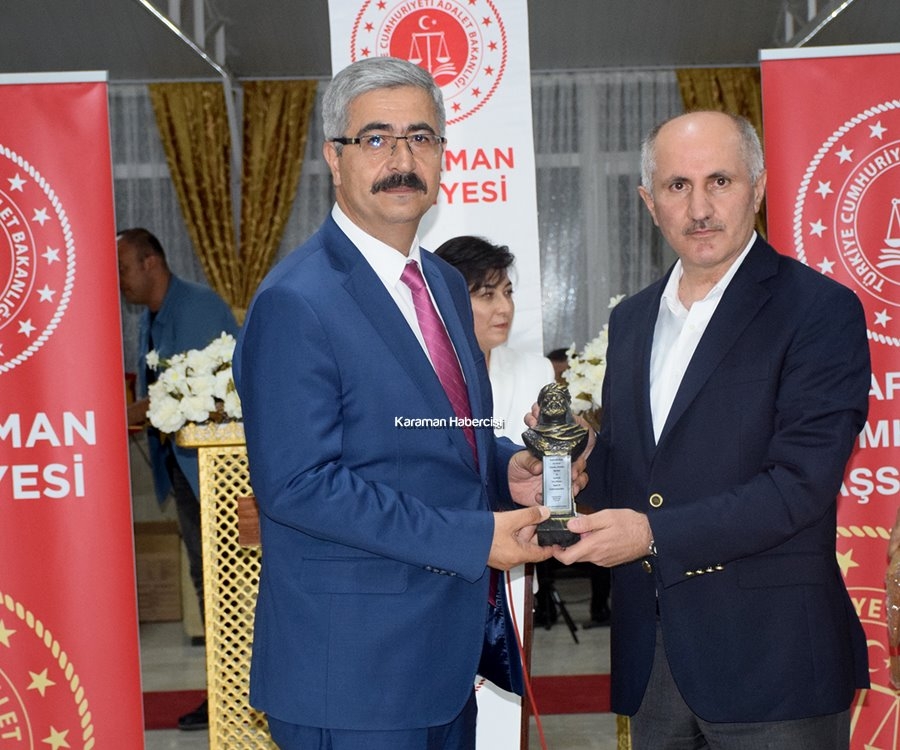 Karaman’dan Ayrılacak Hakim Ve Savcılara Veda Programı 4