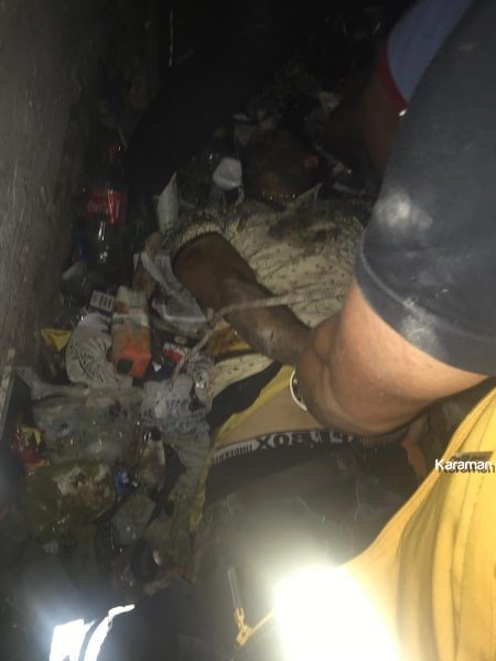 Karaman'da Yüksekten Düşme ve Vurulma Olayı 1