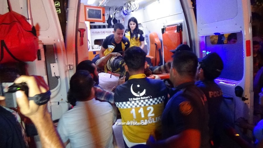 Karaman'da Yüksekten Düşme ve Vurulma Olayı 3