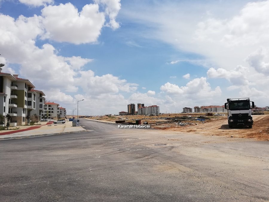 Karaman TOKİ Bölgesinde Yol ,Işıklandırma, Asfaltlama ve Toplu Taşıma Ça 1