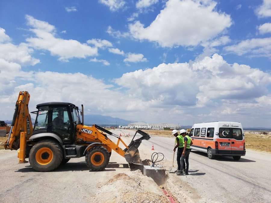 Karaman TOKİ Bölgesinde Yol ,Işıklandırma, Asfaltlama ve Toplu Taşıma Ça 10