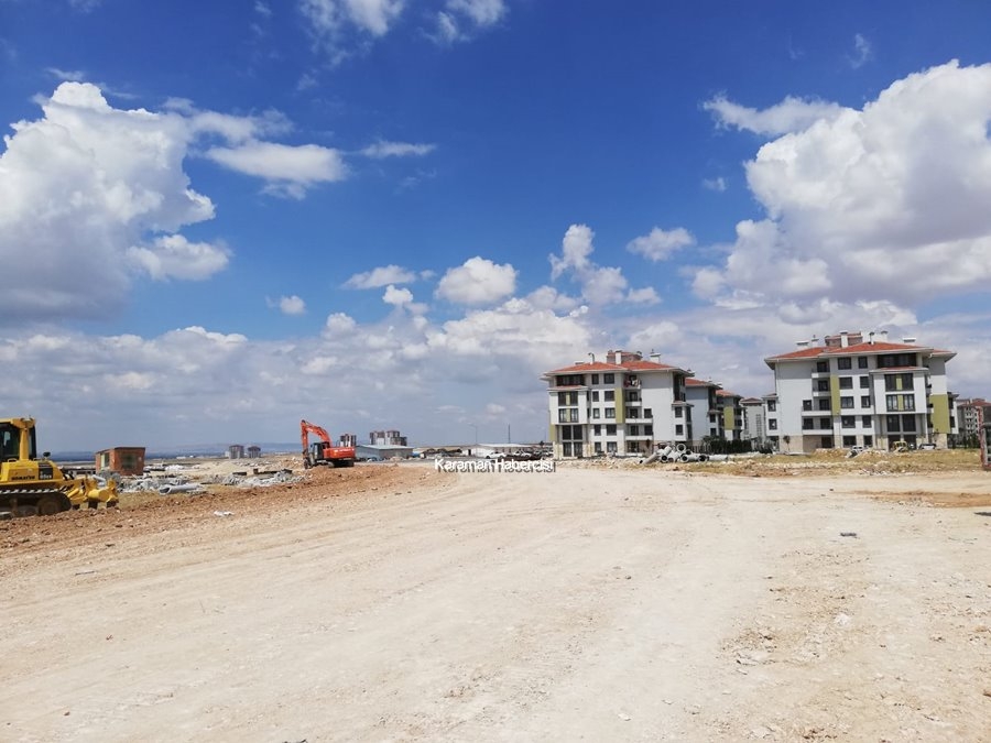 Karaman TOKİ Bölgesinde Yol ,Işıklandırma, Asfaltlama ve Toplu Taşıma Ça 11