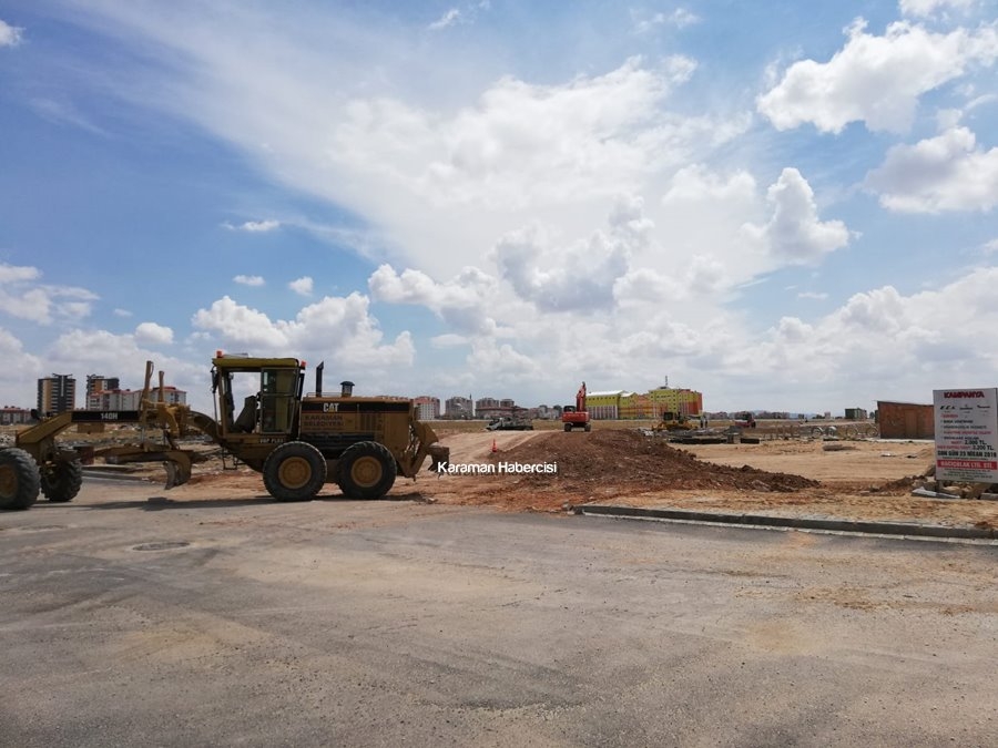 Karaman TOKİ Bölgesinde Yol ,Işıklandırma, Asfaltlama ve Toplu Taşıma Ça 12