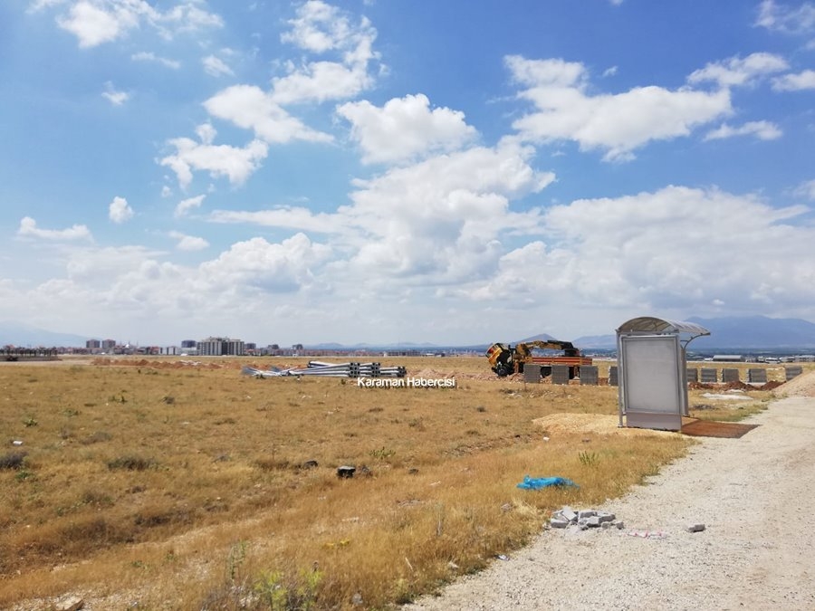 Karaman TOKİ Bölgesinde Yol ,Işıklandırma, Asfaltlama ve Toplu Taşıma Ça 13