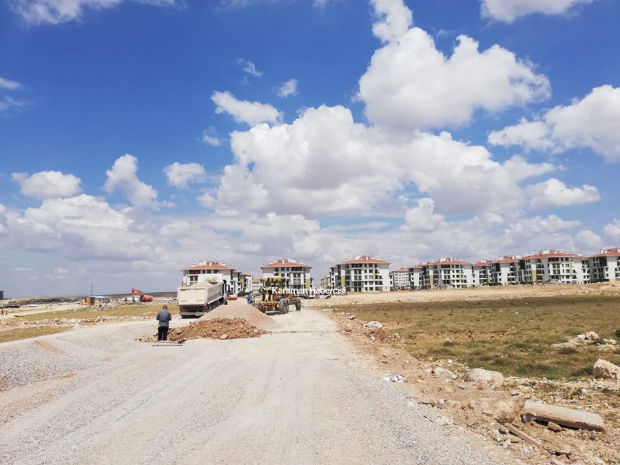 Karaman TOKİ Bölgesinde Yol ,Işıklandırma, Asfaltlama ve Toplu Taşıma Ça 14