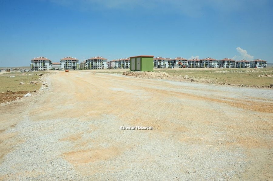 Karaman TOKİ Bölgesinde Yol ,Işıklandırma, Asfaltlama ve Toplu Taşıma Ça 17