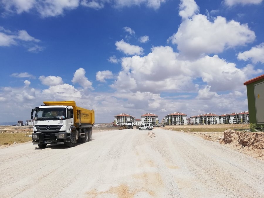 Karaman TOKİ Bölgesinde Yol ,Işıklandırma, Asfaltlama ve Toplu Taşıma Ça 24