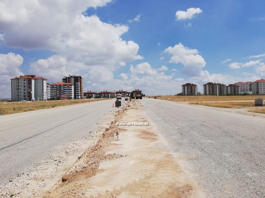 Karaman TOKİ Bölgesinde Yol ,Işıklandırma, Asfaltlama ve Toplu Taşıma Ça 3
