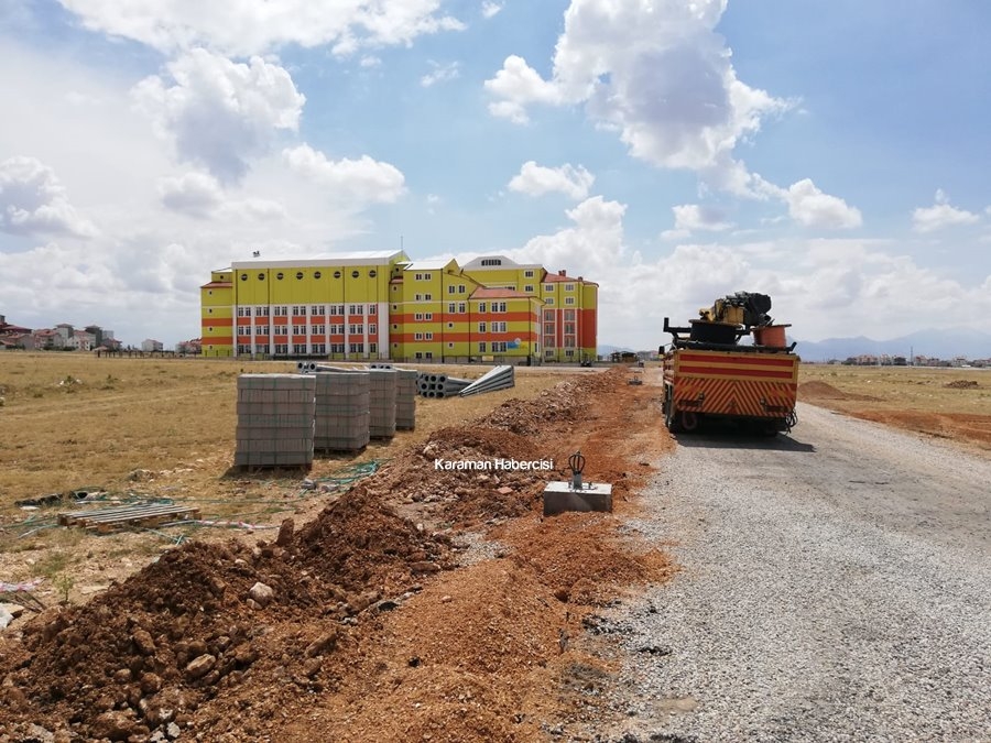 Karaman TOKİ Bölgesinde Yol ,Işıklandırma, Asfaltlama ve Toplu Taşıma Ça 30