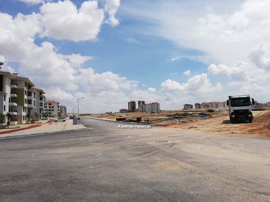 Karaman TOKİ Bölgesinde Yol ,Işıklandırma, Asfaltlama ve Toplu Taşıma Ça 32