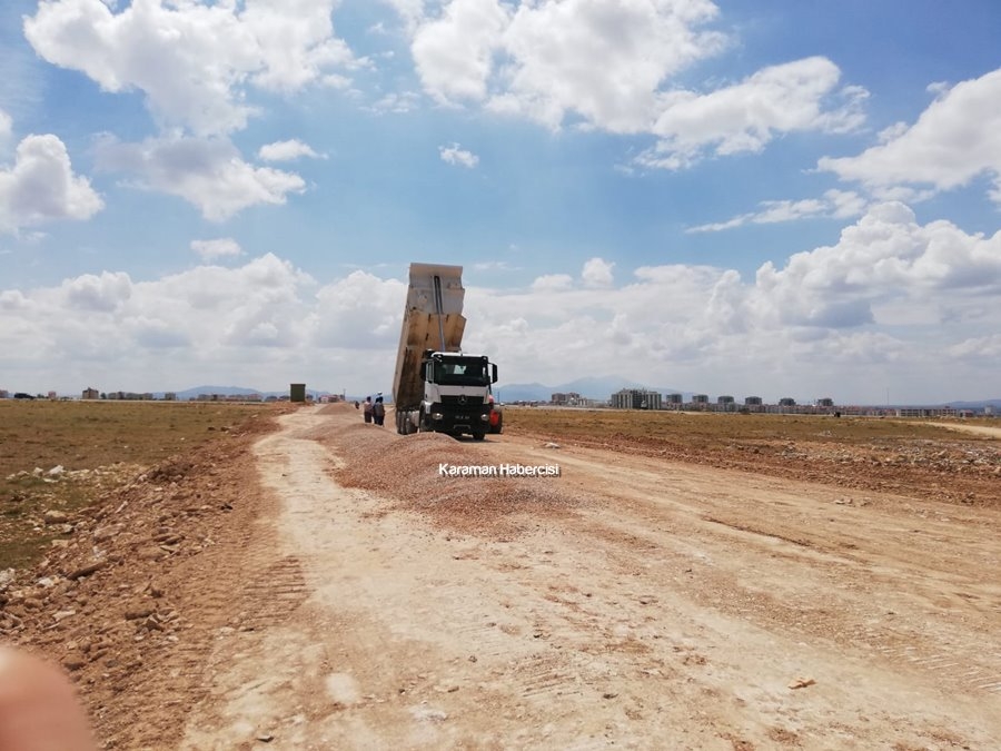 Karaman TOKİ Bölgesinde Yol ,Işıklandırma, Asfaltlama ve Toplu Taşıma Ça 4