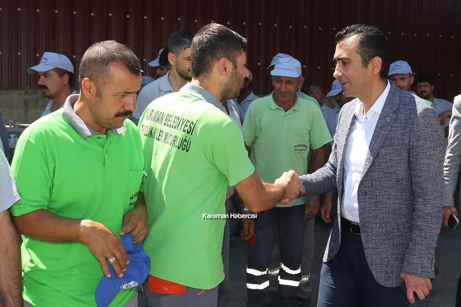 Karaman Belediyesi Temizlik İşlerine Ziyaret 9